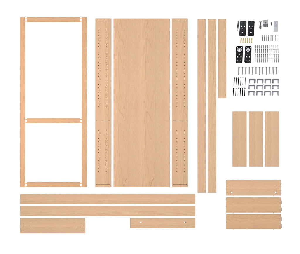 DIY Hidden Bookcase Door