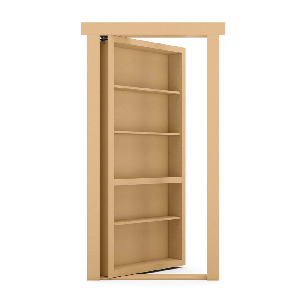 DIY Hidden Bookcase Door