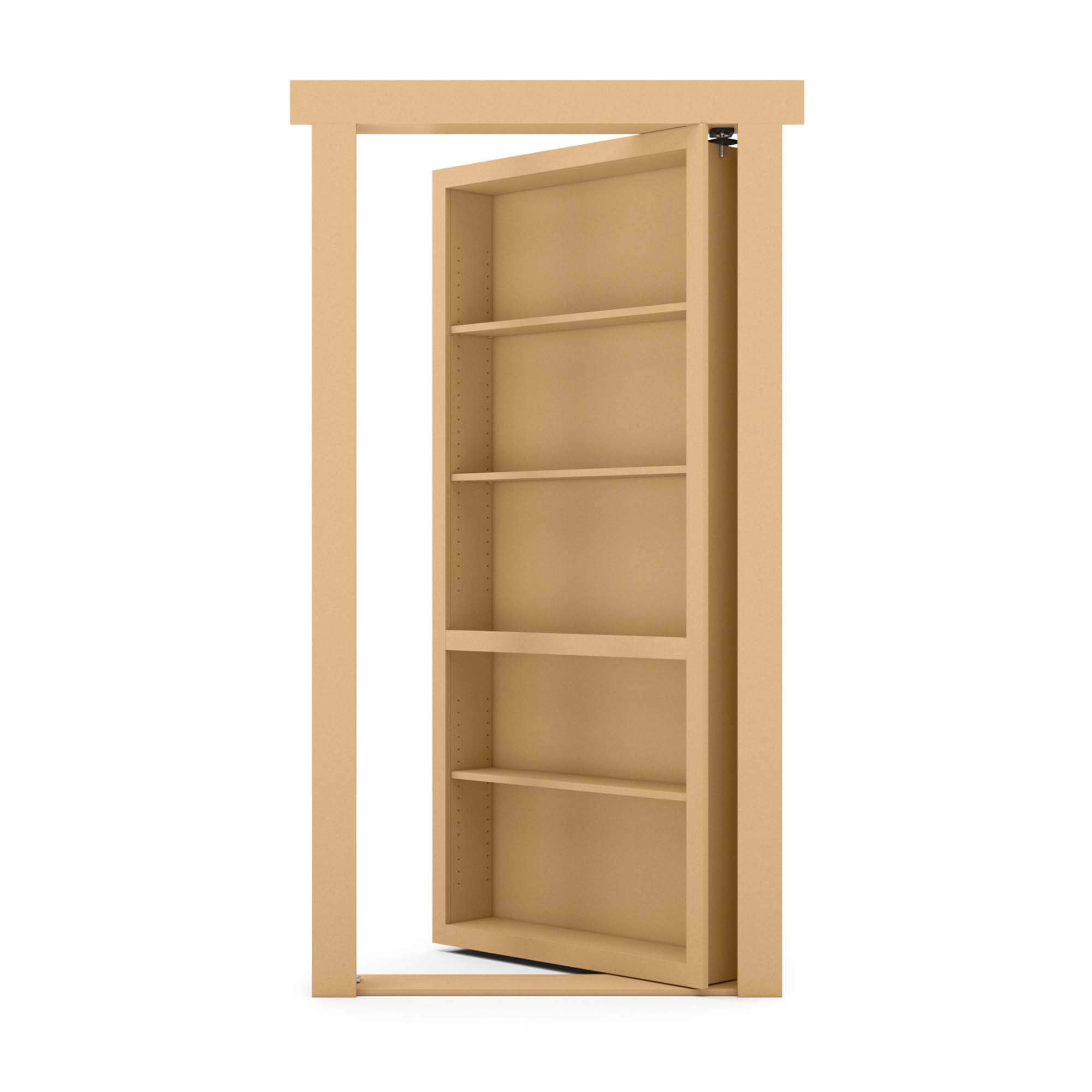 DIY Hidden Bookcase Door