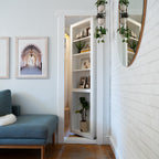 DIY Hidden Bookcase Door